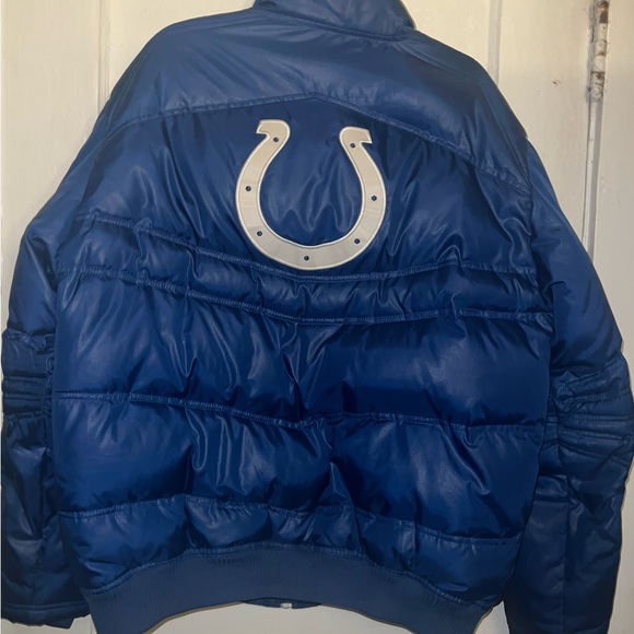 Vintage Colts Reebok puffer coat small men - Picture 2 of 3